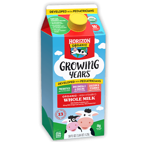 Growing Years® Organic Whole Milk
