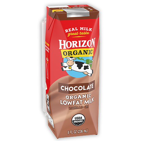 Organic Lowfat Chocolate Milk Box